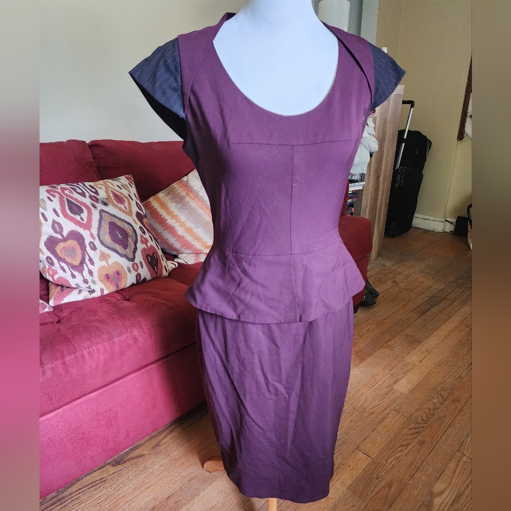 RACHEL Rachel Roy Purple Dress - Picture 1 of 10